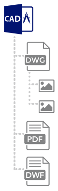 AutoCAD file relationship chart Adept AutoCAD Drawing Manager keeps your file relationships intact