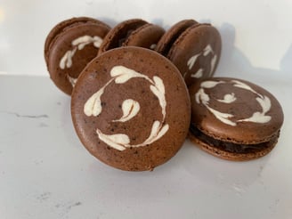 ChocolateHeartMacarons - Copy