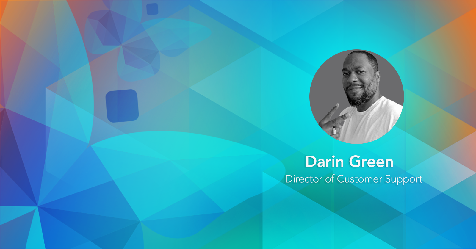 Darin Green - Happiness comes from helping others