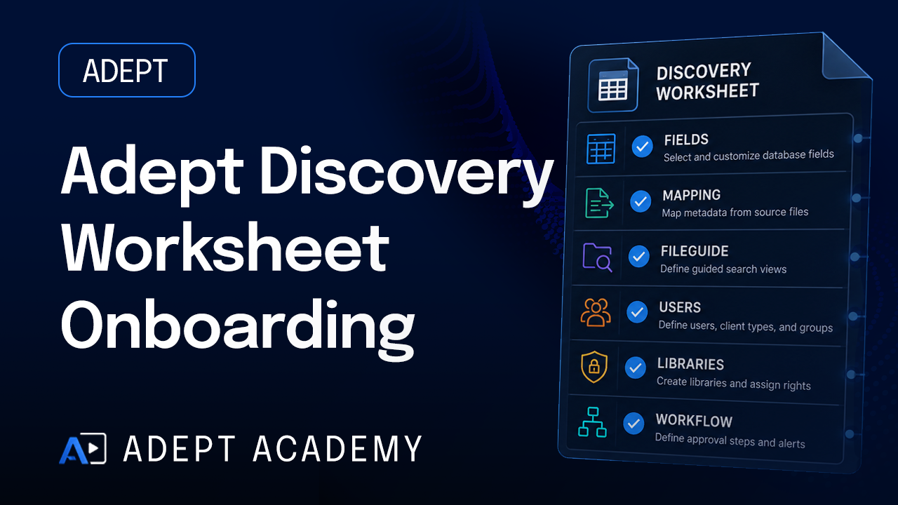 Adept Discovery Worksheet Onboarding