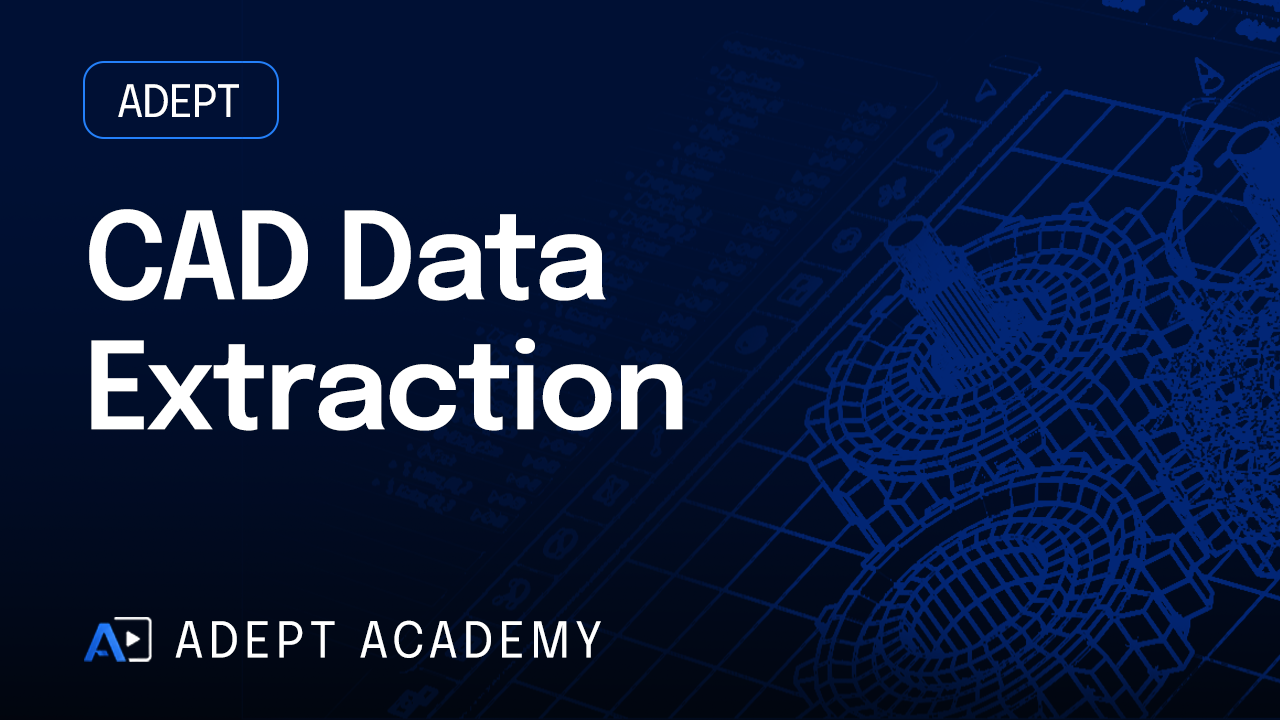 Configuring CAD Data Extractions