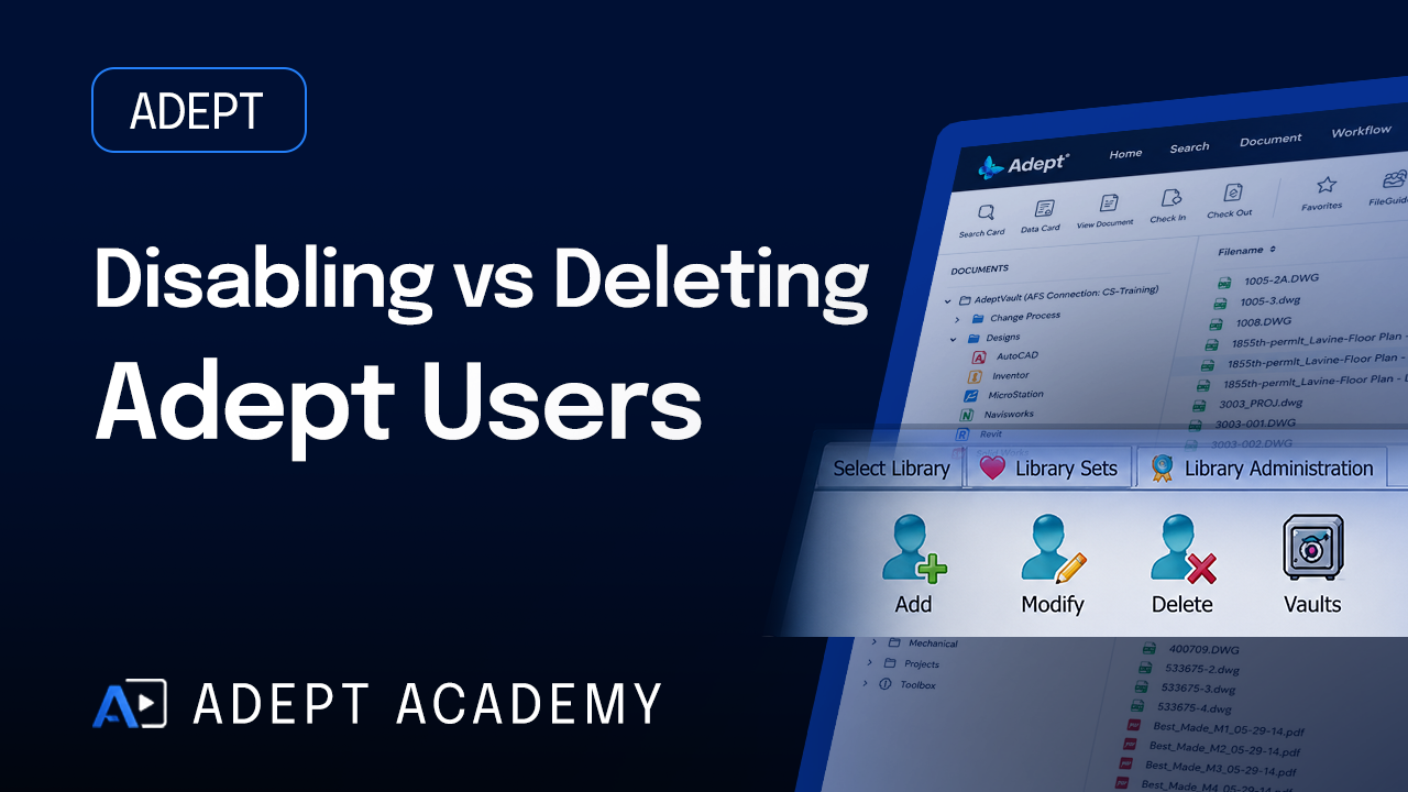 Disabling vs Deleting Adept Users