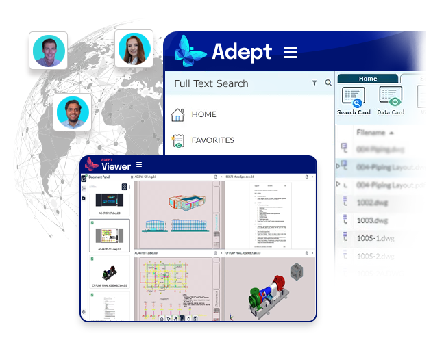 Screenshot Adept Viewer - View and Markup CAD Drawings