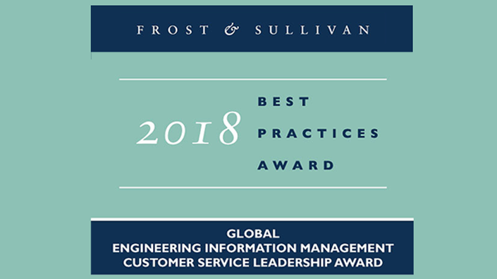 Synergis Software Recognized by Frost & Sullivan for Its Outstanding Customer-Service in the Global Engineering Information Management Market